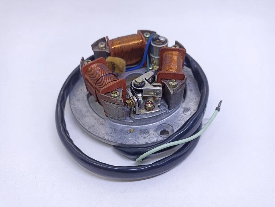 CONJUNTO GENERADOR ESTATOR KAWASAKI G4TR KE100 KE125 G7 G3 NOS JAPÓN 21002-033 Foto 4 de 4