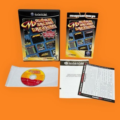 Midway Arcade Treasures Nintendo Gamecube Complete CIB w/RegCard Tested Clean