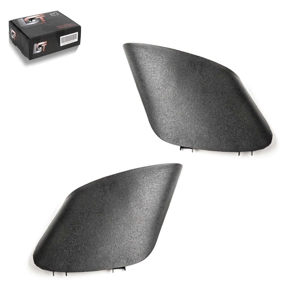2X Mirror Cover Holder For Fiat Abarth Grande Punto 199 Punto Evo