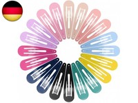 Haarspangen MäDchen, 40 StüCk Haarspangen Damen Bunte Hair Clips Metall H