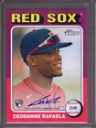 CEDDANNE RAFAELA 2024 Topps Heritage Real One Rookie RC Autograph Auto #ROA-CR