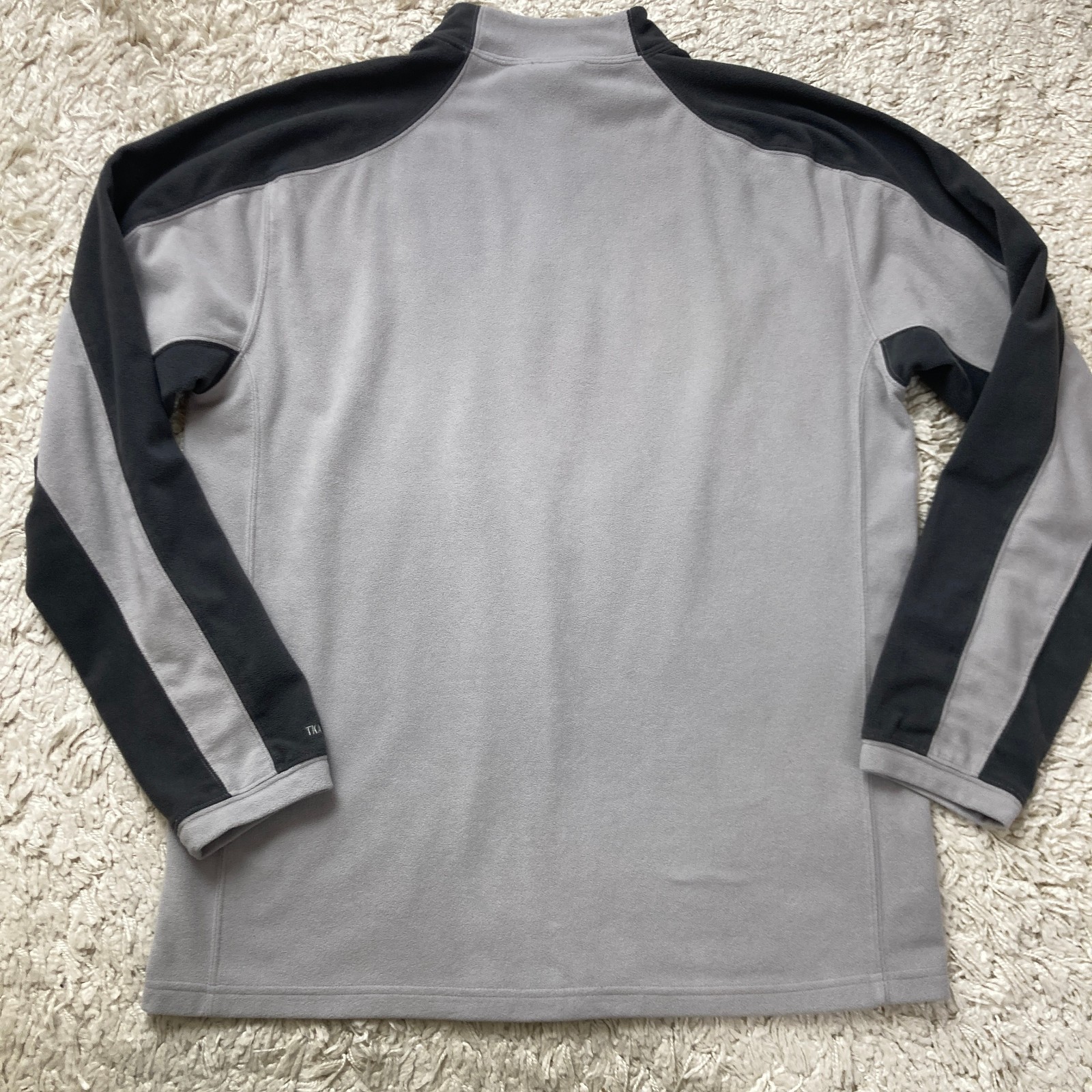The North Face Fleece Sweater Mens Large Gray 1/4 Zip TKA 100 Long Sleeve thumbnail 2