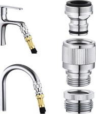 Sink Faucet Quick Connector,Faucet Adapter for Sink Connection Shower Hose/Ga...