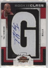 2009-10 Panini Threads Rookie Class /330 Taj Gibson #125 Auto 0d6s