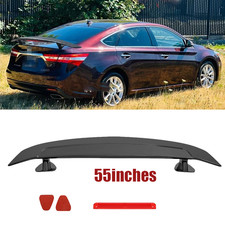 For Toyota Avalon Universal Rear Trunk Spoiler Lip Roof Tail Wing 55inches For Toyota Avalon Universal Rear Trunk Spoiler Lip Roof Tail Wing 55inches