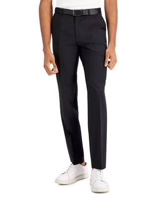 $198 Hugo Boss Men's Modern Fit Wool Superflex Suit Dress Pants 40 x 34 yfe0726