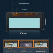 Eye Protection Welding Lens Adjustable Darkness with Smart Chip Control
