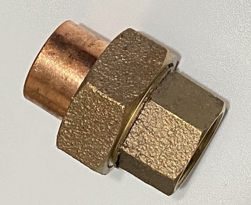 NIBCO 733W 3/4 Union, Cast Bronze/Copper, 3/4" Tube, CxC