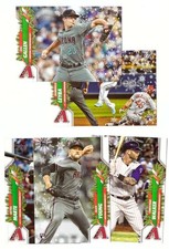 2020 Topps Walmart Holiday - ARIZONA DIAMONDBACKS Team Set 