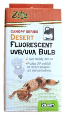 Zilla Canopy Series Fluorescent UVB/UVA Bulbs Desert 20 W