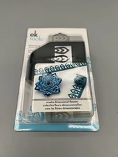 EK Tools DAHLIA Dimensional Flower Edger Punch NEW Paper Shapers Scrapbooking