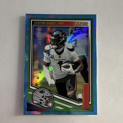 Stefon Diggs Panini 2025 Score #71 New England Patriots Parallel 360/499 NM+