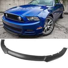 Fits 13-14 Ford Mustang Front Bumper Lip Spoiler Splitter Spoiler Chin PP Black 