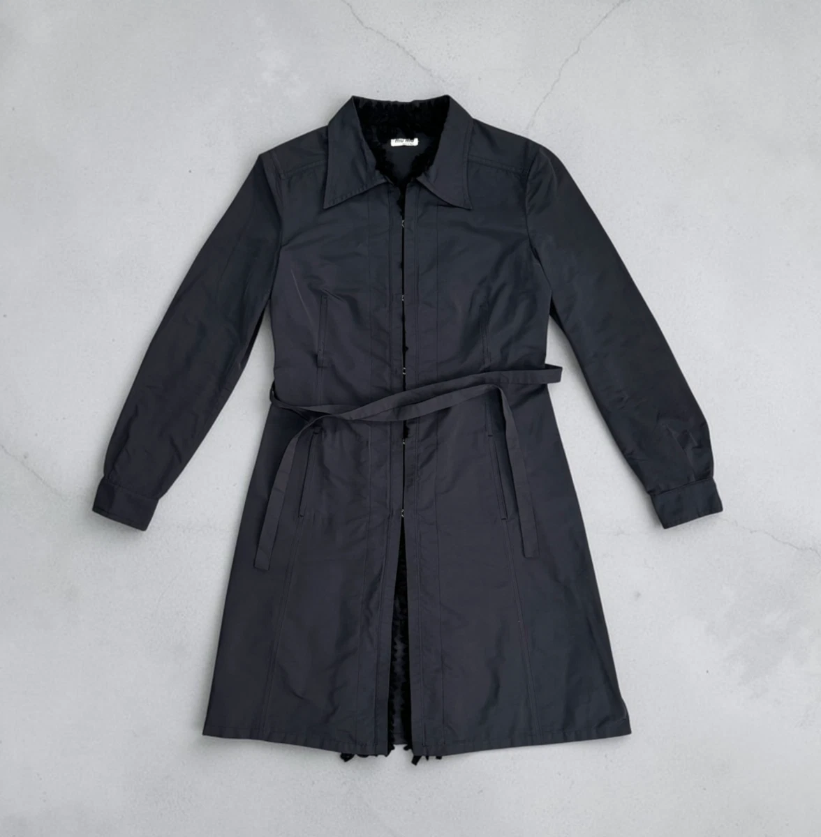 cotton trench coat ［regular］_black Black Trench Coat products for sale | eBay