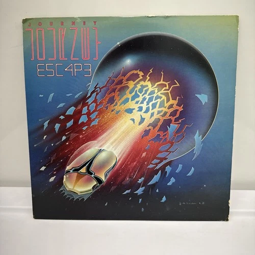 Journey Escape Vinyl LP 1981 Columbia Records AL 37408 Embossed Cover, Rock
