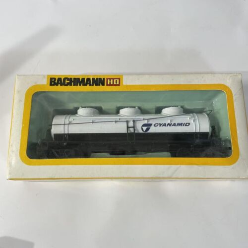 Bachmann Item No 43 1001 39 HO Scale 3-Dome Tank Car A.C. American Cyanamid