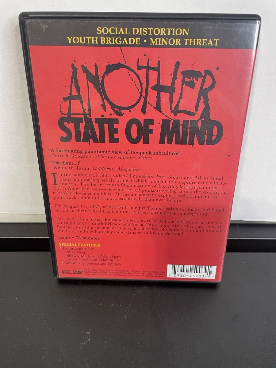 Another State Of Mind (DVD) Social Distortion Youth Brigade Minor