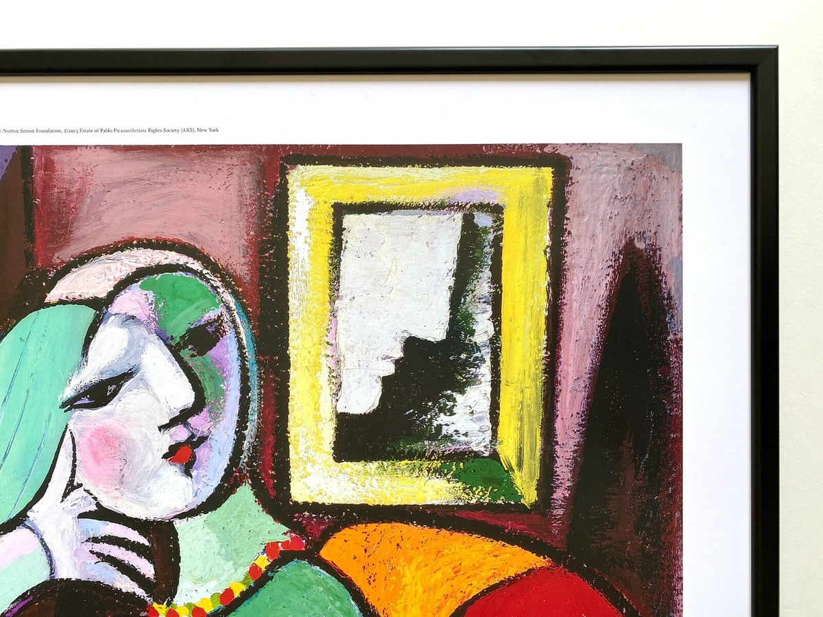 PABLO PICASSO ESTATE LITHO PRINT FRAMED MUSEUM POSTER 