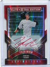 2015 Elite Extra Edition Aspirations Die Cut Tyler Nevin Red Ink Auto 72/100