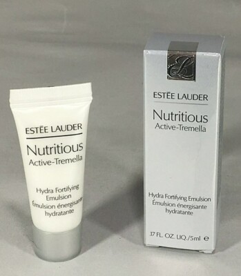 4 X Estee Lauder Nutritious Active Tremella Hydra Fortifying Emulsion =.68oz NIB
