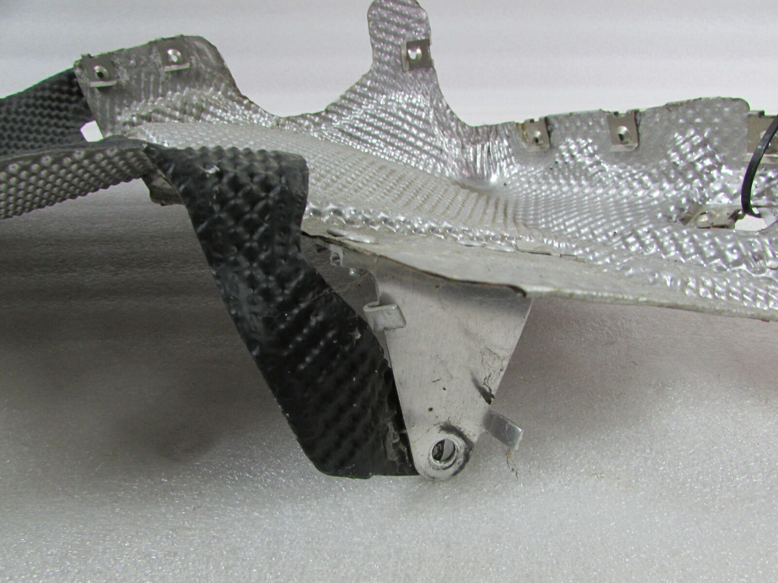 Lamborghini Huracan, LH, Left Muffler Tip Heat Shield, Used P/N 4T0825647