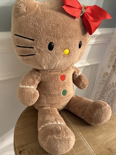 Build A Bear Hello Kitty Sanrio Gingerbread Plush Doll 18" Retired - Picture 7 of 14