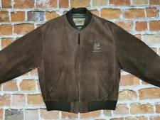 Chevignon Vintage Leather Jacket Right Choice Suede Casual Size XL Tip Top