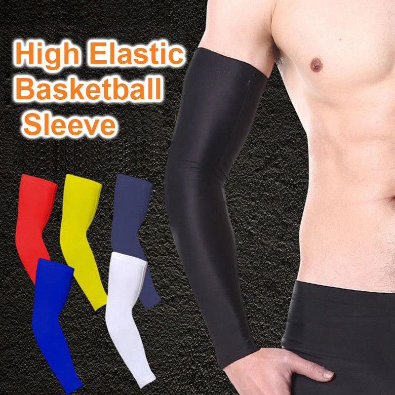 Compresión Deportes Elástico Fitness Codo Brazo Manga Soporte Alivio del Dolor UA Foto 3 de 4