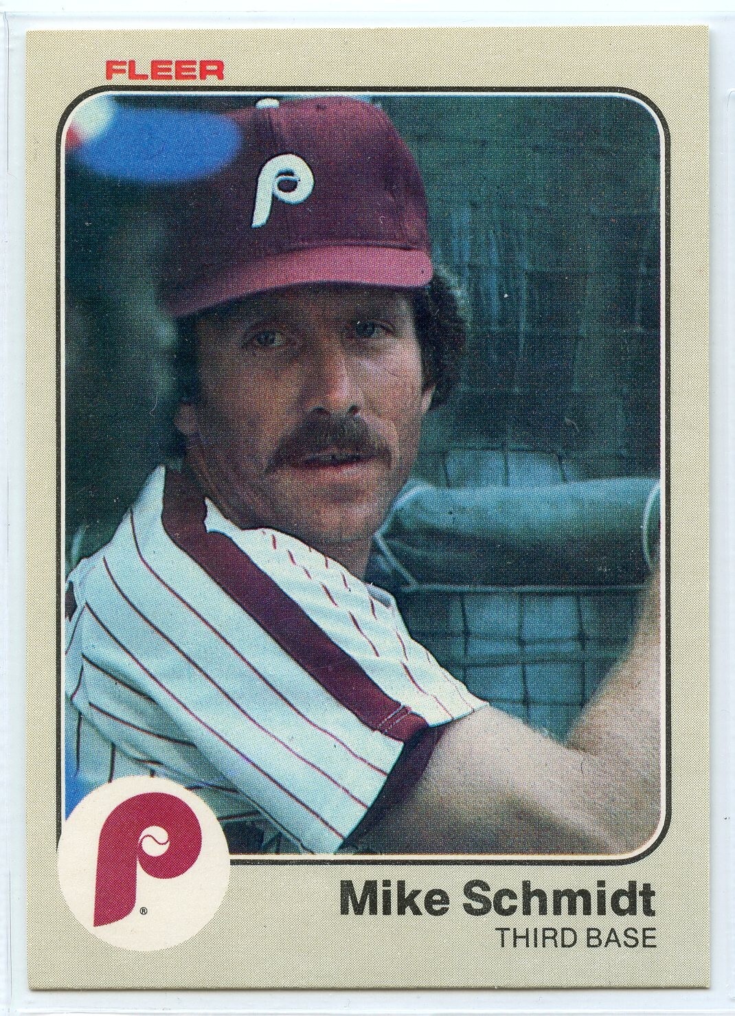 1983 Fleer Baseball - #173 - Mike Schmidt - Philadelphia Phillies