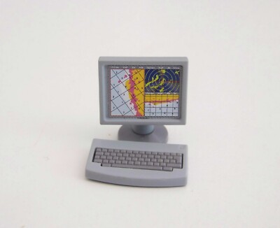 Playmobil Occasion - Lot Mer Avec Radar Explorer, Ariane, Cargo - Figurines Et Accessoires