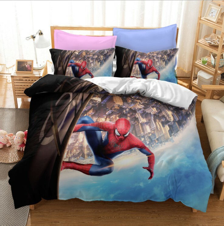 Spiderman Collection Single/Double/Queen/King Bed Quilt Cover Set