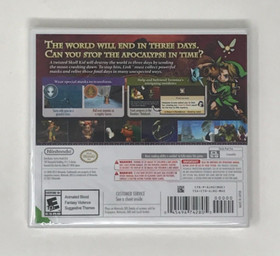 The Legend of Zelda Majora's Mask 3D Nintendo 3DS Brand New & Factory Sealed!