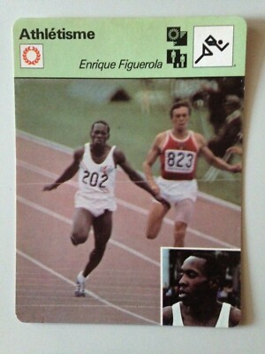 Carte Editions Rencontre 1979 Athlétisme - Serge Firca