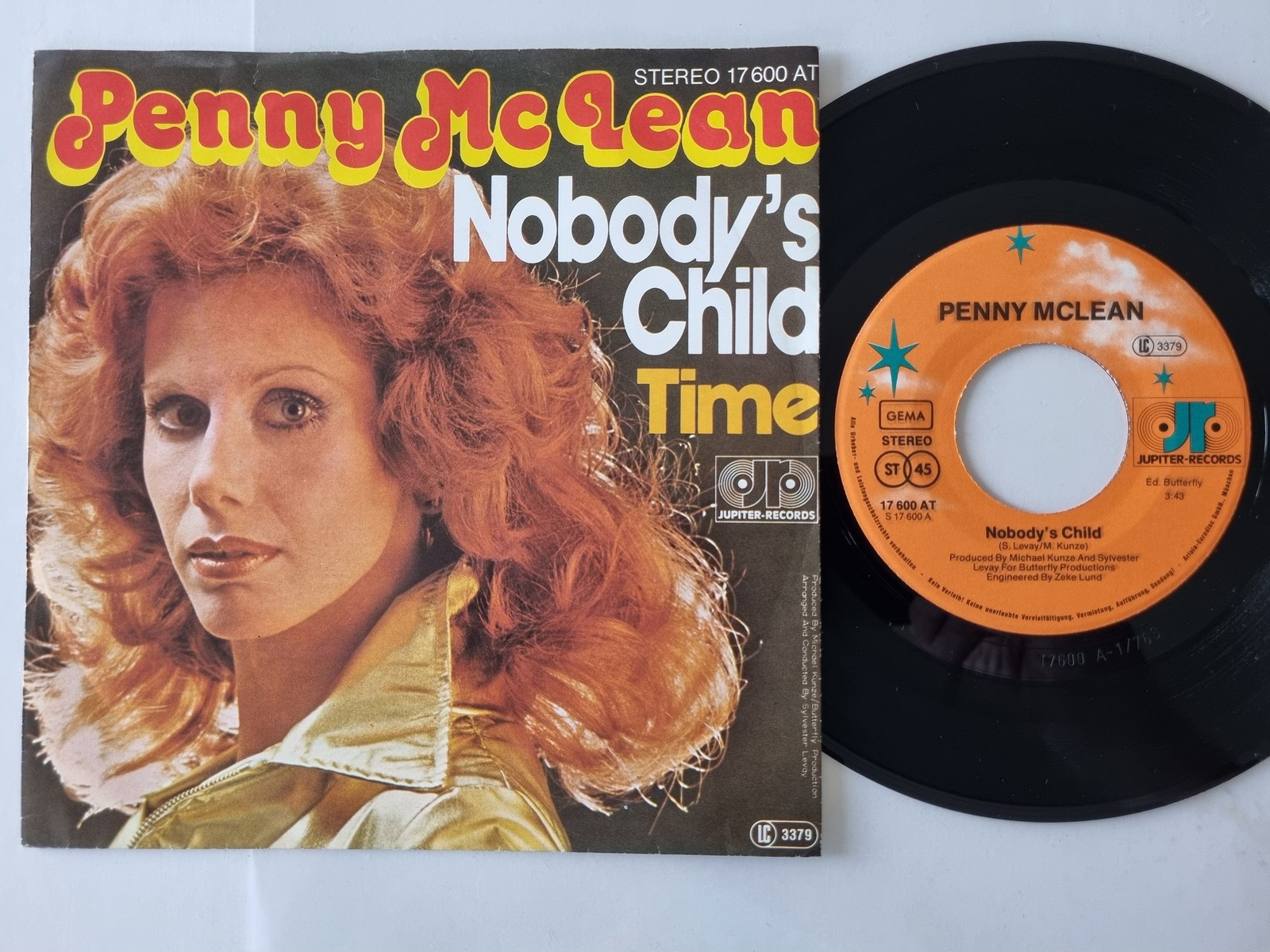 Penny McLean - Nobody's Child 7'' Vinyl Germany