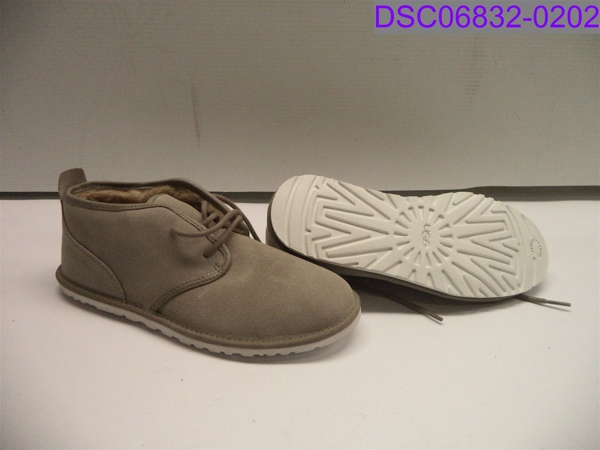 Size 8 Men Shoes Ugg Maksim Suede Chukka Boot Brindle Gray  display picture 3