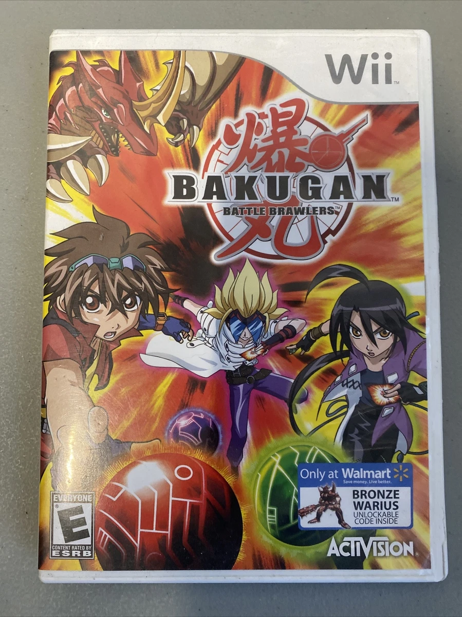 Bakugan Battle Brawlers Video Game Nintendo Wii Activision NO