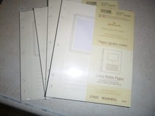 4 Packs of NEW Hallmark AR 1481 Refill Pages for Medium Photo Album / Scrapbook