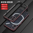 For Nothing Phone (2), Phone Case Border Aluminum Metal Bumper Frame Screw Cover