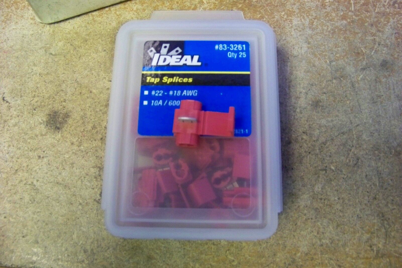 New York Mall NEW Ideal 83-3261 #22-#18 AWG 10A Splices 25 Brand new 600V Tap Pack