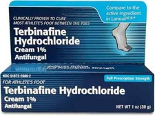 Terbinafine Hydrochloride AntiFungal Cream 1  1 oz.  USA free ship