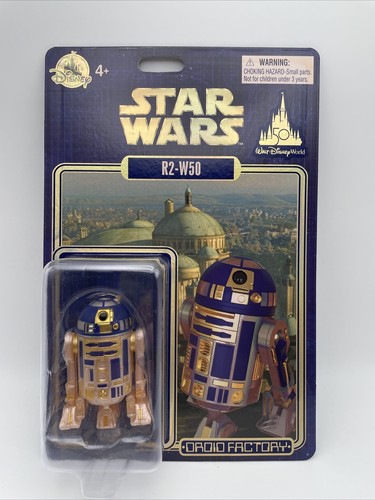 Star Wars Droid Depot Factory R2-W50 Walt Disney World 50° anniversario nuovo