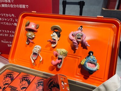 One Piece Shock Face Fridge Magnets Collection - Luffy, Sanji