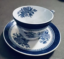 Vintage Spode Cup 2-1/2" x 2-1/2" & Saucer 5" Good Condition