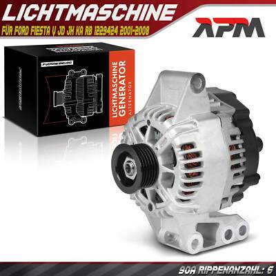 Lichtmaschine Generator 85A 12V für Ford Fiesta V JD JH Focus DAW DBW KA RB RL2