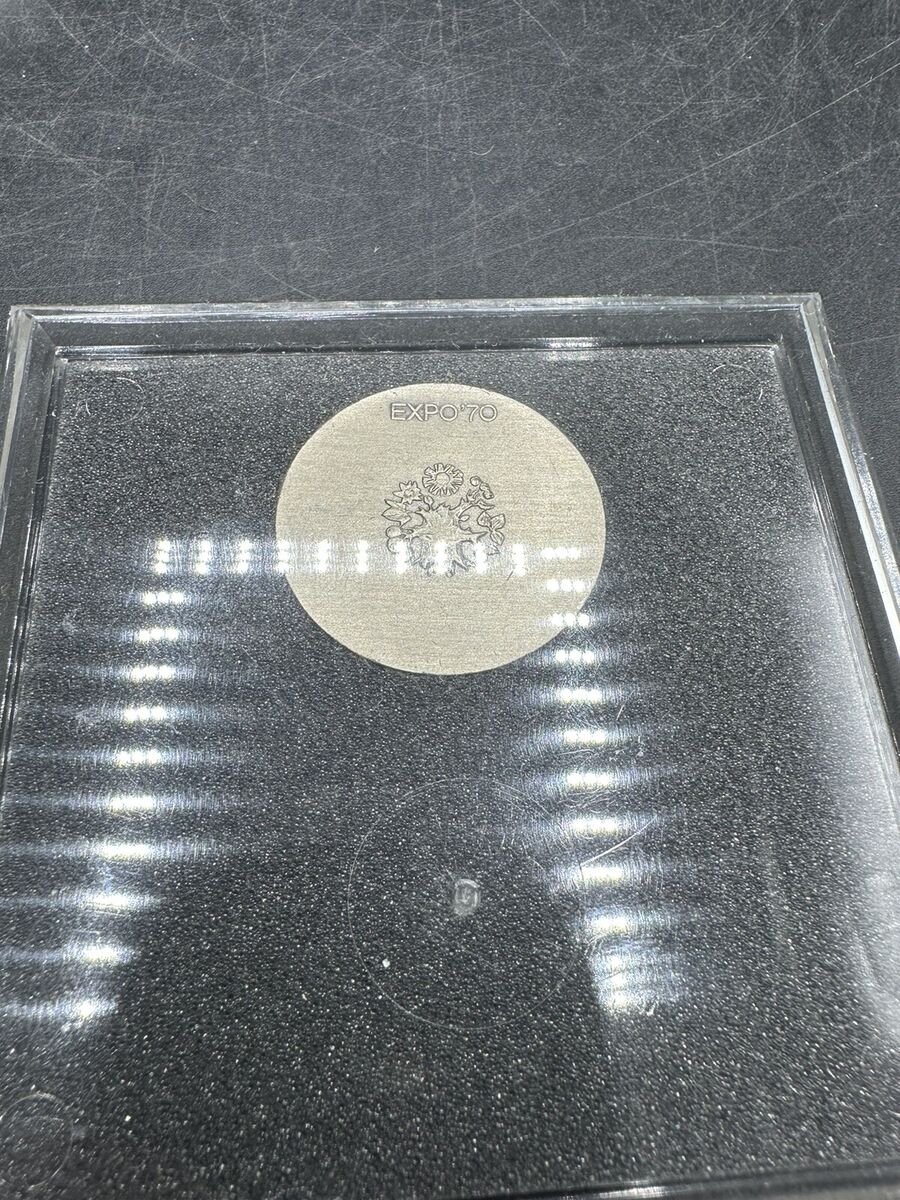 Japan 1970 Expo '70 Silver Medal in box | eBay Japan 1970 Expo '70 Silver Medal in box | eBay