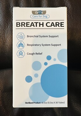Doctor By Breath Care Supplement For Dog (8.5ozx30tubes) Cough Relief