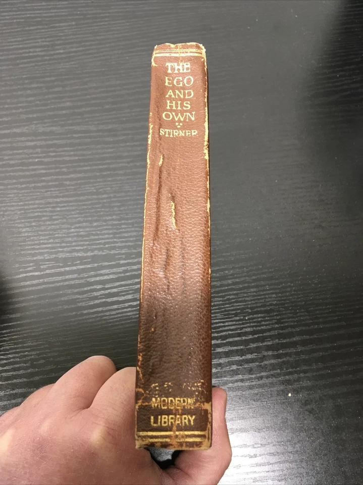 The Ego And His Own By Max Stirner Translated By Steven Byington 1920-1925 - Image 3 of 4