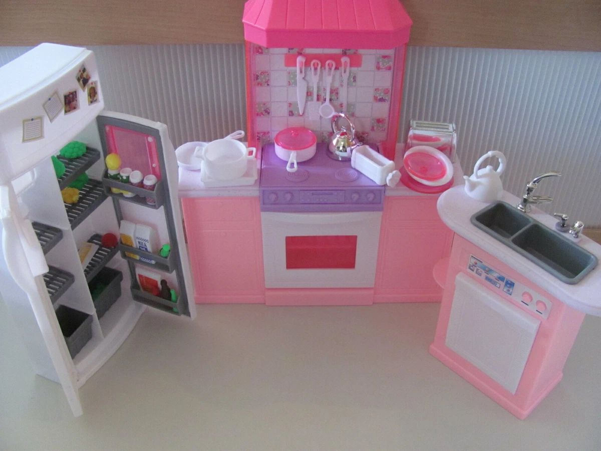 My Fancy Life Barbie Size Dollhouse Furniture Kitchen Play, 50 OFF