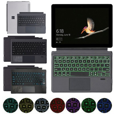 For Microsoft Surface pro 3/4/5 (2017)/6 Wireless Keyboard PU Leather Case Cover