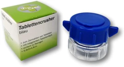 LisaCare Tablettenmörser - Pillendose - Pill crusher - Tabletten Zerkleinerer